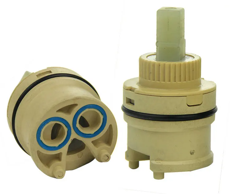 

Factory direct selling 35/40mm flat foot empty on the sealing hot cold water spool faucet ceramic spool