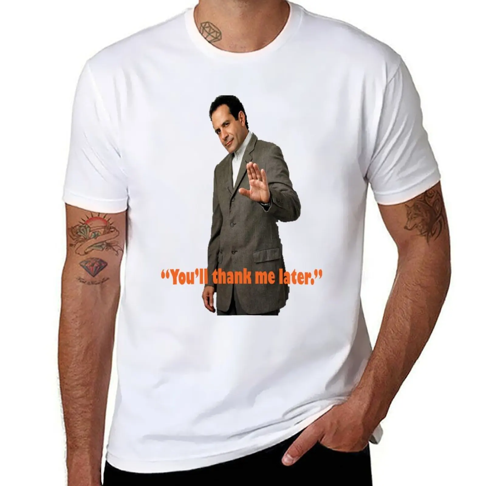 

Monk Quote T-Shirt essential t shirt t shirt men 100% cotton luxury brand T-Shirt