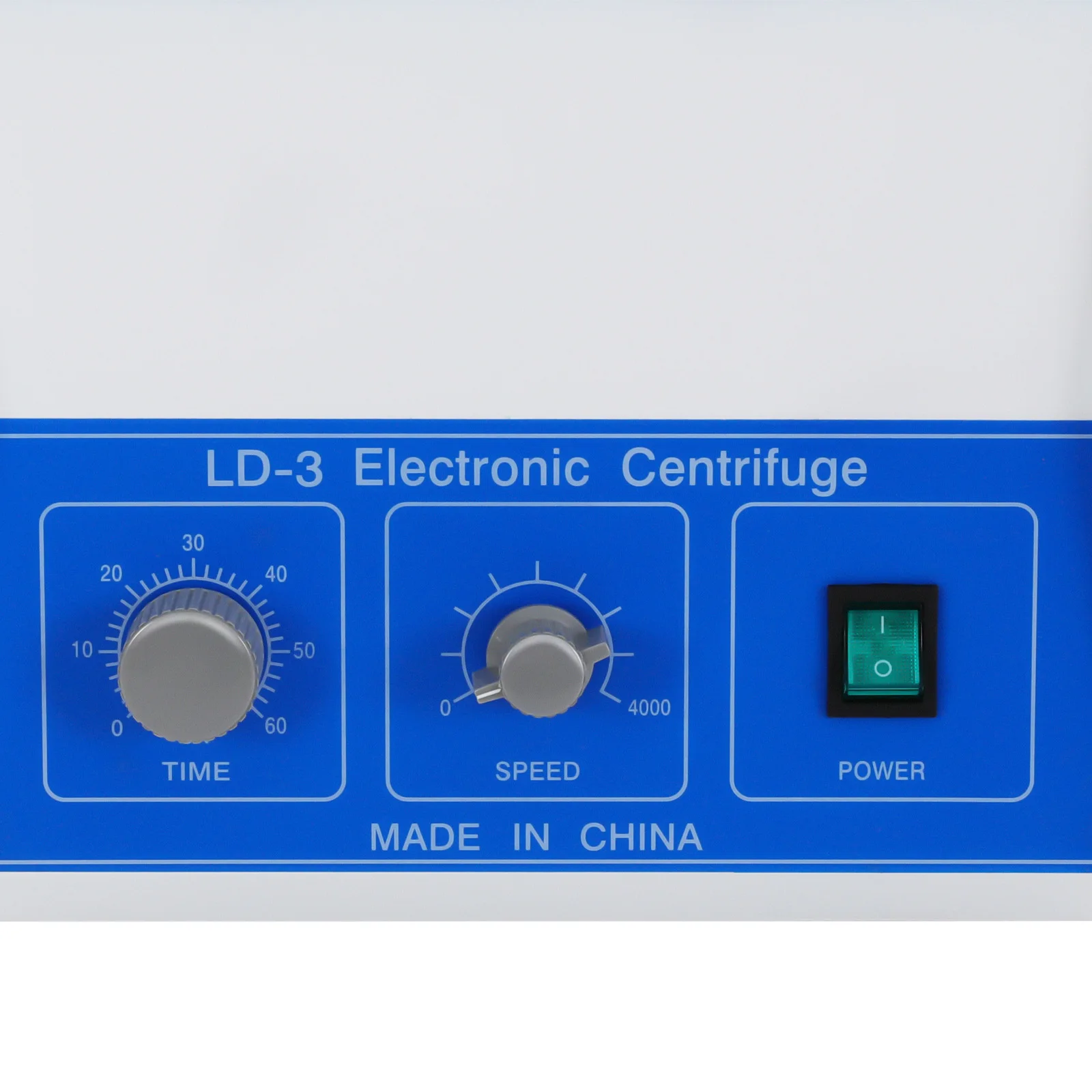 卓上電動遠心分離機、容量650ml、最大4000r/minまで速度調整可能、医療および研究用に安定