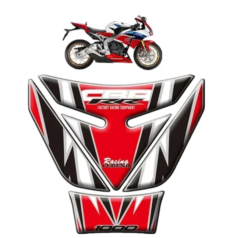 For Honda CBR1000RR Fireblade 2008 - 2016 Motorcycle Tank Pad Protector 3D Gel Sticker Decal - 2 Motor