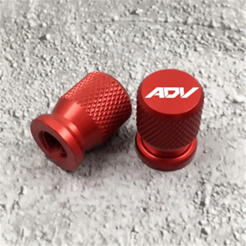 CNC Roda Pneu Válvula Stem Caps, Air Port Hermético Capas, Acessórios da motocicleta, Pneu Aro Caps, Honda ADV 150 160 350 750