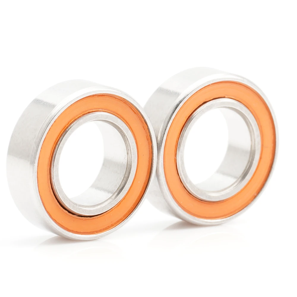 SMR137 2RS Angelrollenlager 7*13*4 mm ABEC-7 (2 Stück) Edelstahl Hybrid Keramik Luftlager SMR137RS SMR137 2OS CB