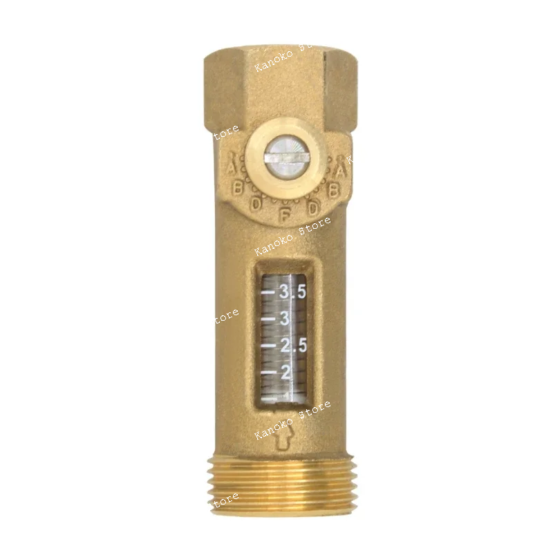 

dn15 dn20 flow balance spring flowmeter brass float flow reader balancing regulation 1-3.5l/min 2-8l/min