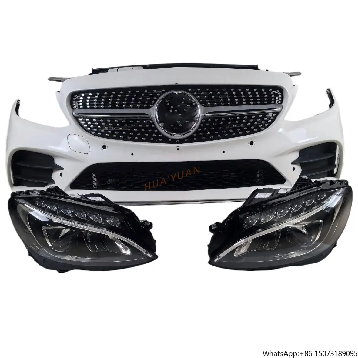Factory Direct Original W205 Part for   C CLASS W205 Front Bumper Assembly 2019-2021 New Style