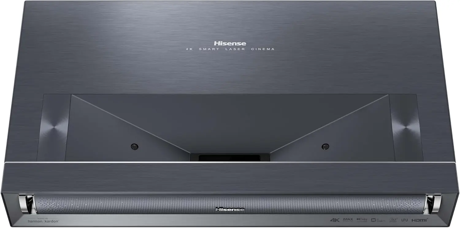 Hisense Laser Kino PX3-PRO Triple Laser Ultra Short Throw Projektor, 80 "-150", 4k uhd, Imax verbessert, für Xbox entwickelt