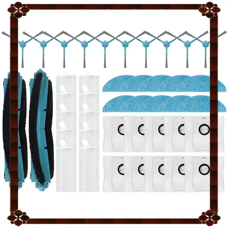 ملحقات مرشحات بديلة لقطع غيار التسليم لمدة 24 ساعة لـ Cecotec Conga 8290 Immortal/7490 Immortal Mop