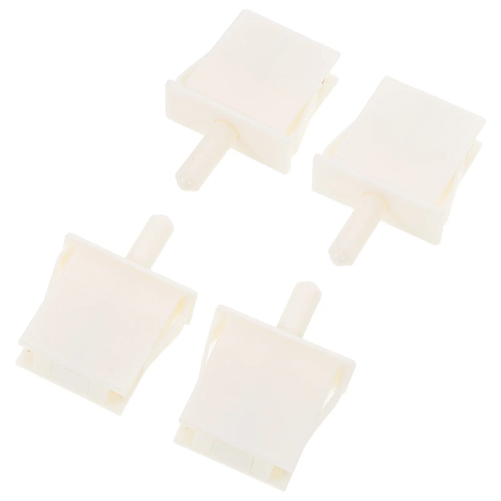 

4Pcs Normally Closed Button Door Light Switch Replacement for Fridge Microwave Oven Cabinet Door Parts Energy Saving Automatic