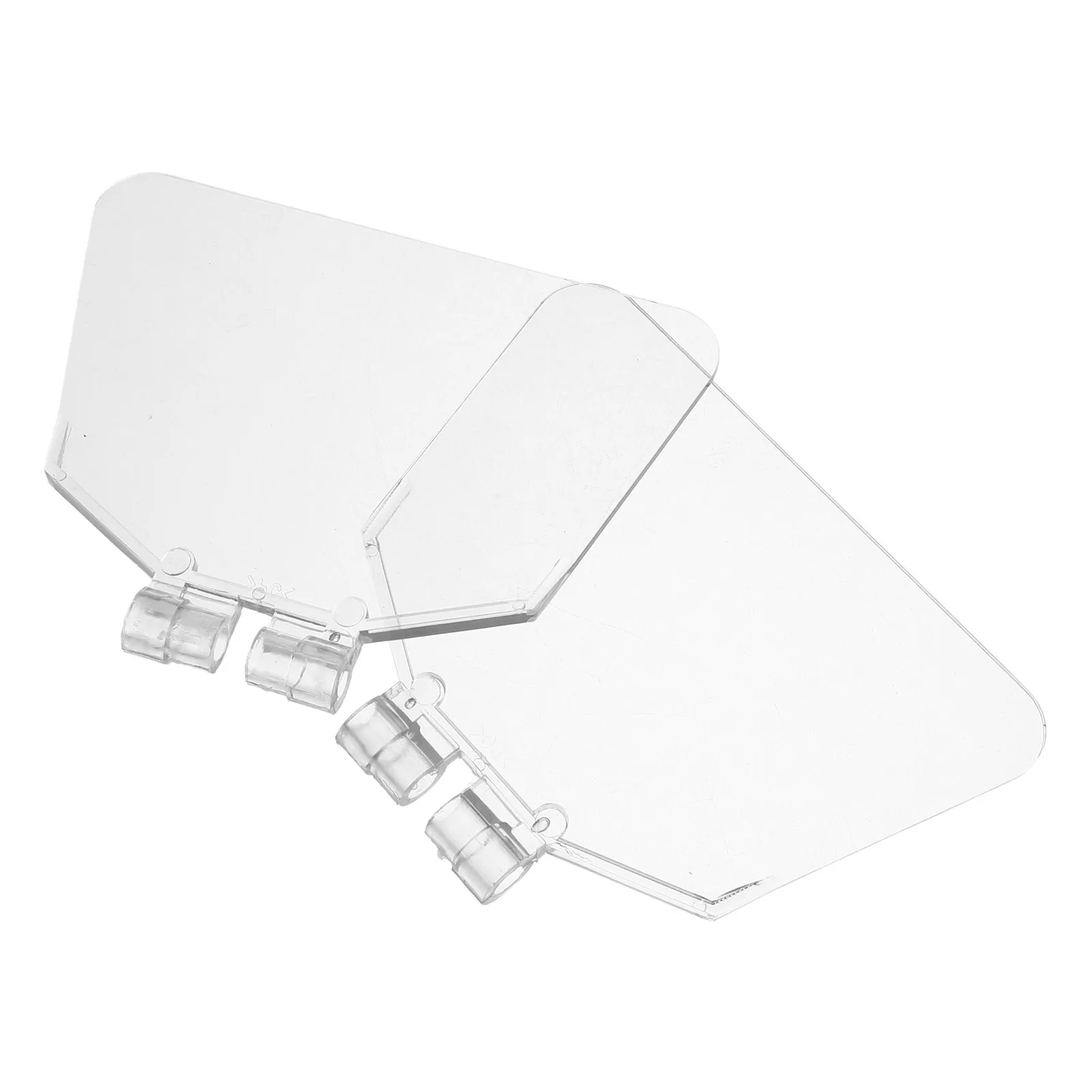 Protector de banco, accesorio de cubierta angular, protector de plástico reutilizable para moler, herramienta de protección ocular, 2 uds.