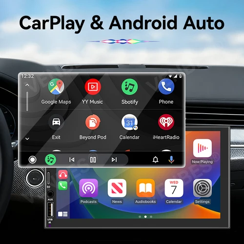 Imagen 2 del producto VENBES Carplay Android Auto 2 DIN Radio de coche 7 ""MirrorLink Bluetooth5.0 FM con reproductor Multimedia de navegación
