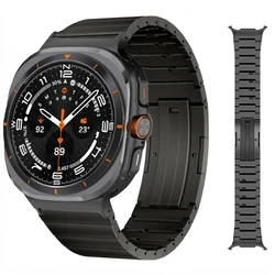 Quick-release Titanium Strap for Samsung Galaxy Watch Ultra 2025 Original Replaceable Wristband for Galaxy Watch Ultra 47mm Band