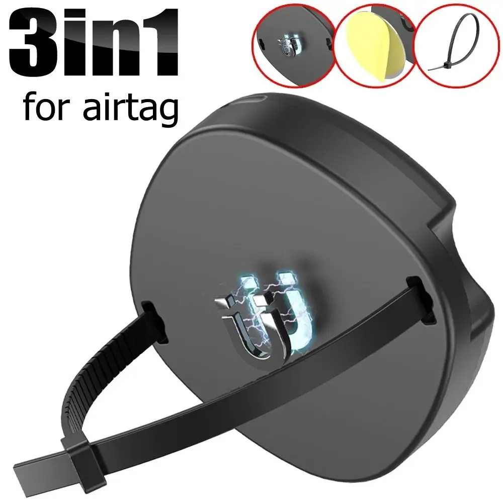 Cable Tie Tracker Protector Hard Shell Multi-functional Tracker Protective Cover Durable Protective Case for Airtag Pet Tracker