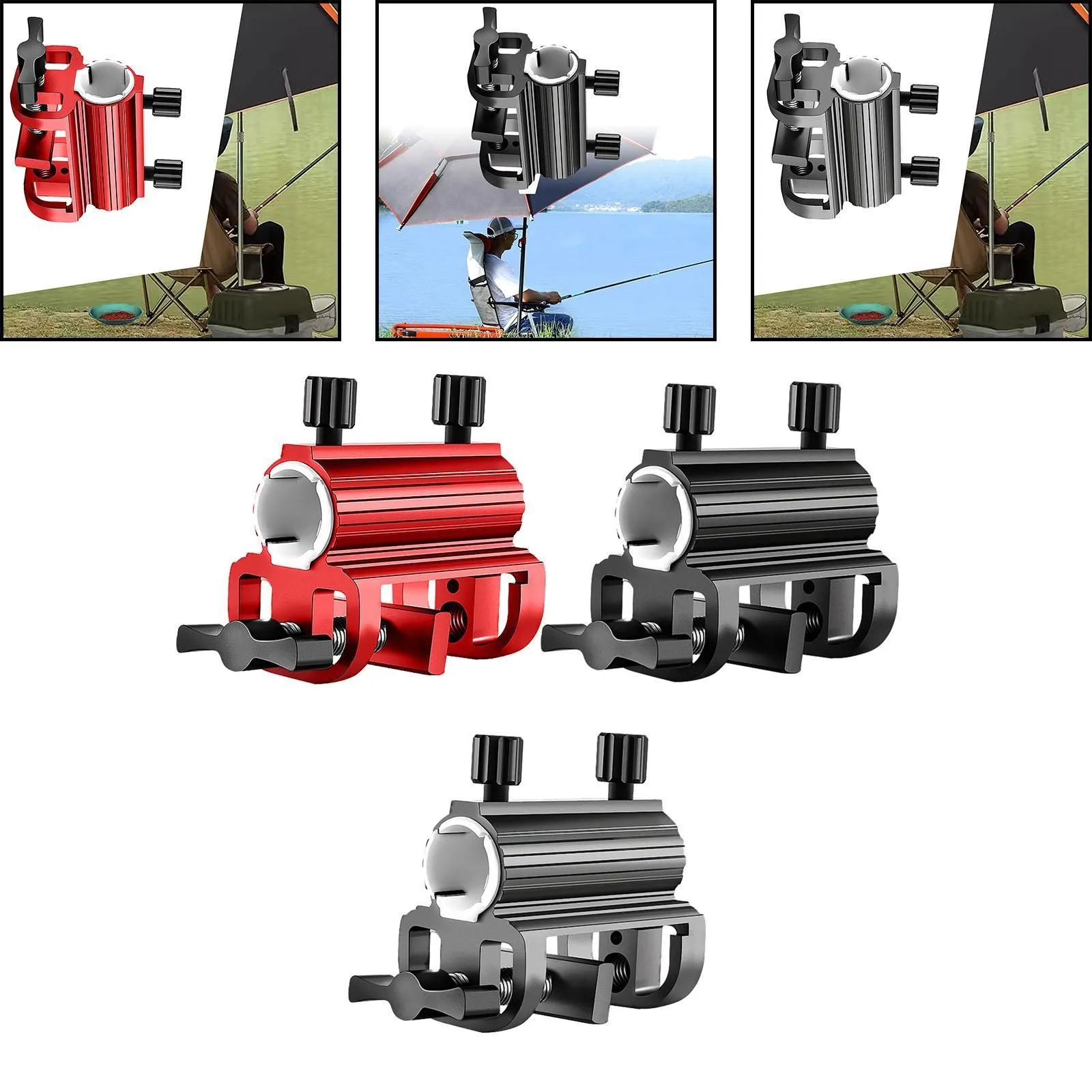 Parasol Decking Holding Bracket Rod Rack Umbrella Seat Patio Umbrella Clamp for