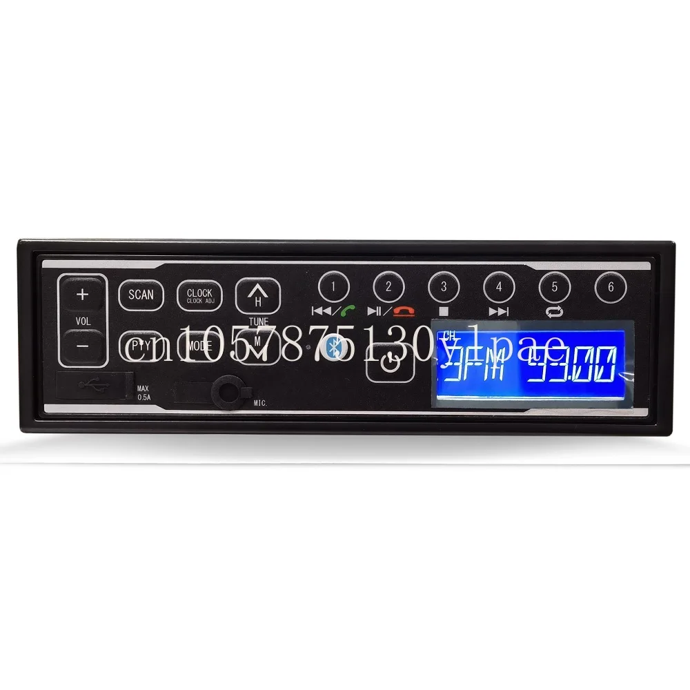 DAB+ HIDAKA 12V 24V 1 DIN M505 Car Radio Bluetooth USB AUX FM  MP3 Speaker Player Excavator