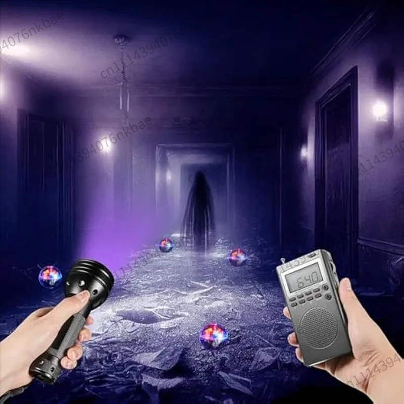 B24B Spirit Box Paranormal Detection Kit, Portable Ghost Hunting Tool Set for Home Office Outdoor Use