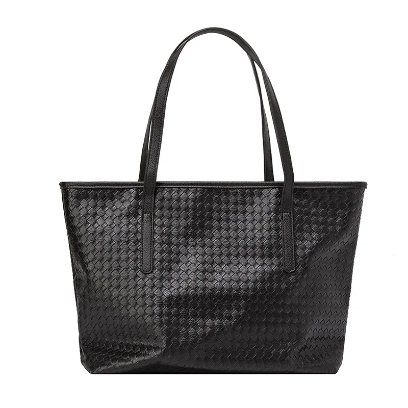 Large capacity Tote Bag 2024 Women\'s bag new woven fashion hand bill shoulder bag