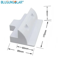 Shipping from European warehouse ABS Solar Panel Mounting Bracket Kits Cable Entry Gand Ideal for Caravan Motorhome RV Boat Vehi