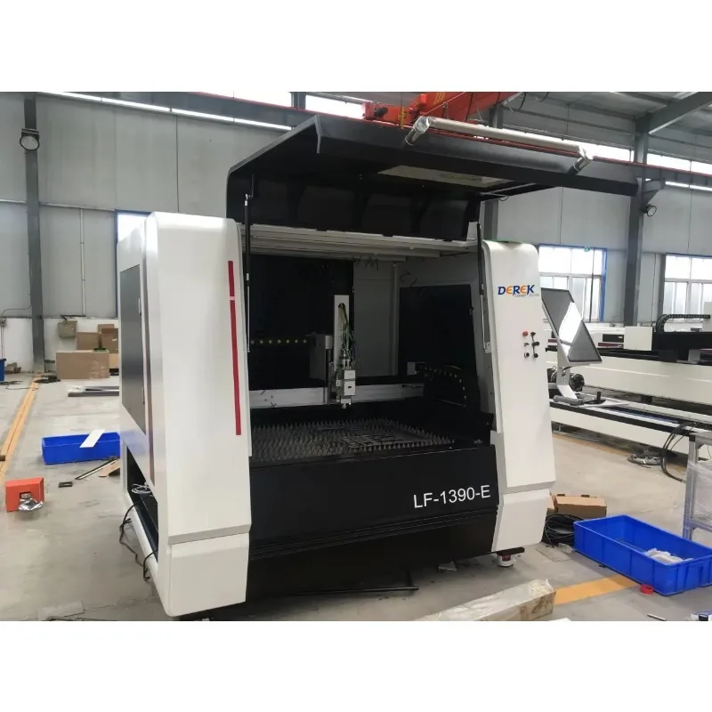 1390 نموذج مغلق CNC Fiber Las er Cut ting Machine 1300x900 1500W/2000W/3000W نظام التحكم Cypcut Hiwin للمعادن البيع بالتجزئة