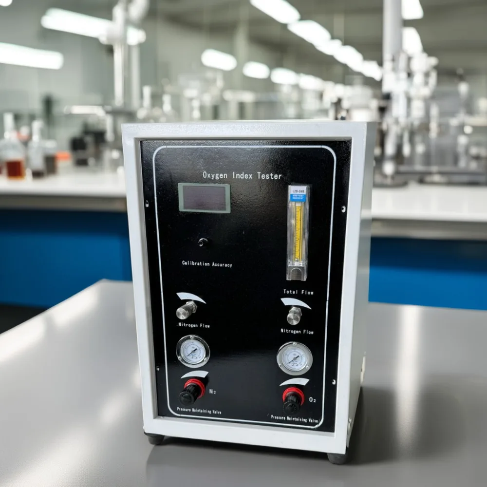 Electronic Oxyn Index Analyzer Plastic Testing Machine for Gas Application 220V Warranty 1 Year