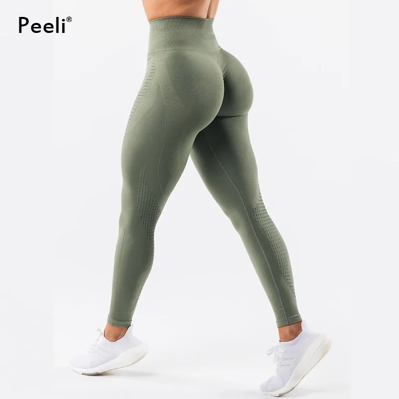 Scrunch Butt Seamless Leggings Women Amplify Contour Leggings High Waist Gym Leggings Woman Workout Yoga Pants Sports Leggings