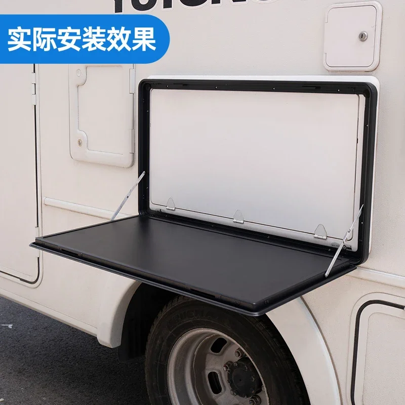 RV external folding table board External side hanging dining board RV folding table RV modification accessories Daquan