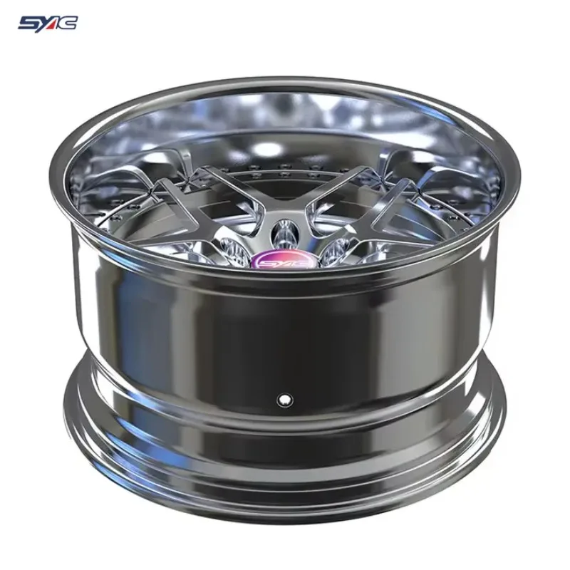 SYAC 2-piece Customization Aluminium Alloy Wheels For Retrofit/upgrade 18-24 Inch Supplier Direct Selling Multiple Spoke Rims