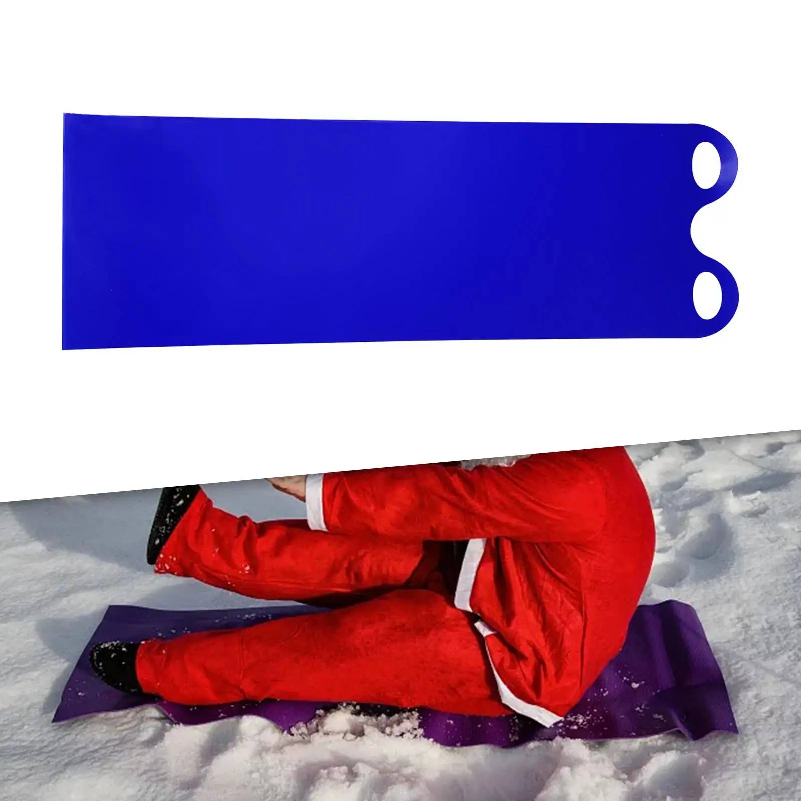 Snow Slide Mat Roll up Snow Sled Grass Sled High Speed Sleigh 54