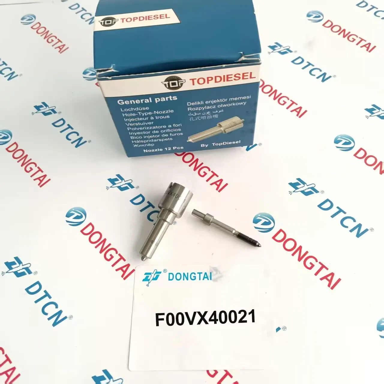 TOPDIESEL Common Rail Nozzle F00VX40021 for Piezo Injector 0445115050 0445115077