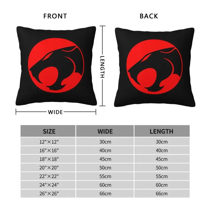 Cartoon Anime Thundercats Nordic Throw Pillow Covers Living Room Decoration Cushion