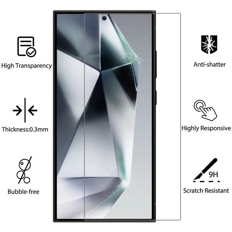 screen protector for samsung galaxy s24 plus ultra 5g protective tempered glass samsungs24 s 24 24s s24plus s24ultra film samsun image 2