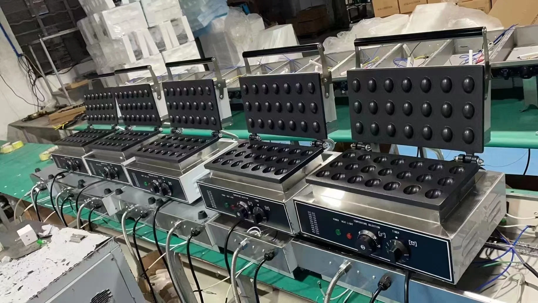 Lanche waffle maker nova chegada mini máquina de waffle pequeno pão pastelaria waffle com ce