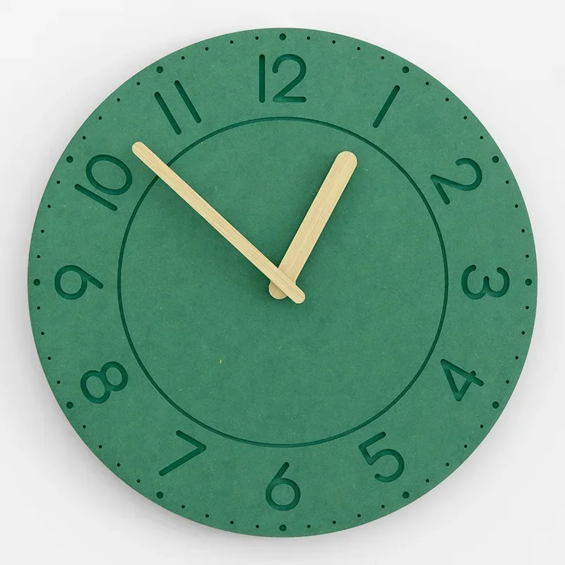 

Digital Living Room Wall Clocks Minimalist Retro Nordic Silent Wall Clocks Hands Modern Wooden Home Decor Стенные Часы MHBGZ