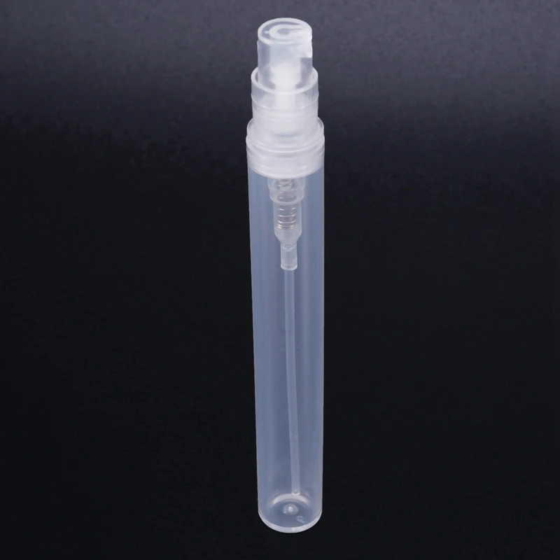 250Pcs / Lot 5Ml Empty Transparent Plastic Spray Bottle Makeup Perfume Atomizer Refillable Bottle