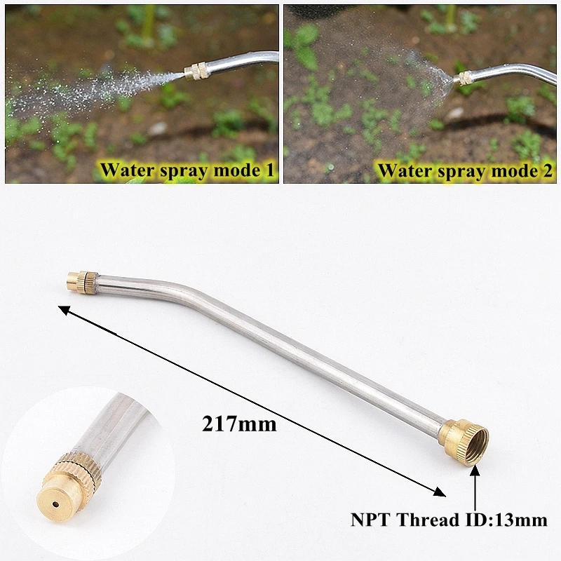 1Pc NPT Thread High Pressure Farm Garden Electric Sprayer Nozzle Sprinkler Pesticide Atomization Misting Spray Accessories