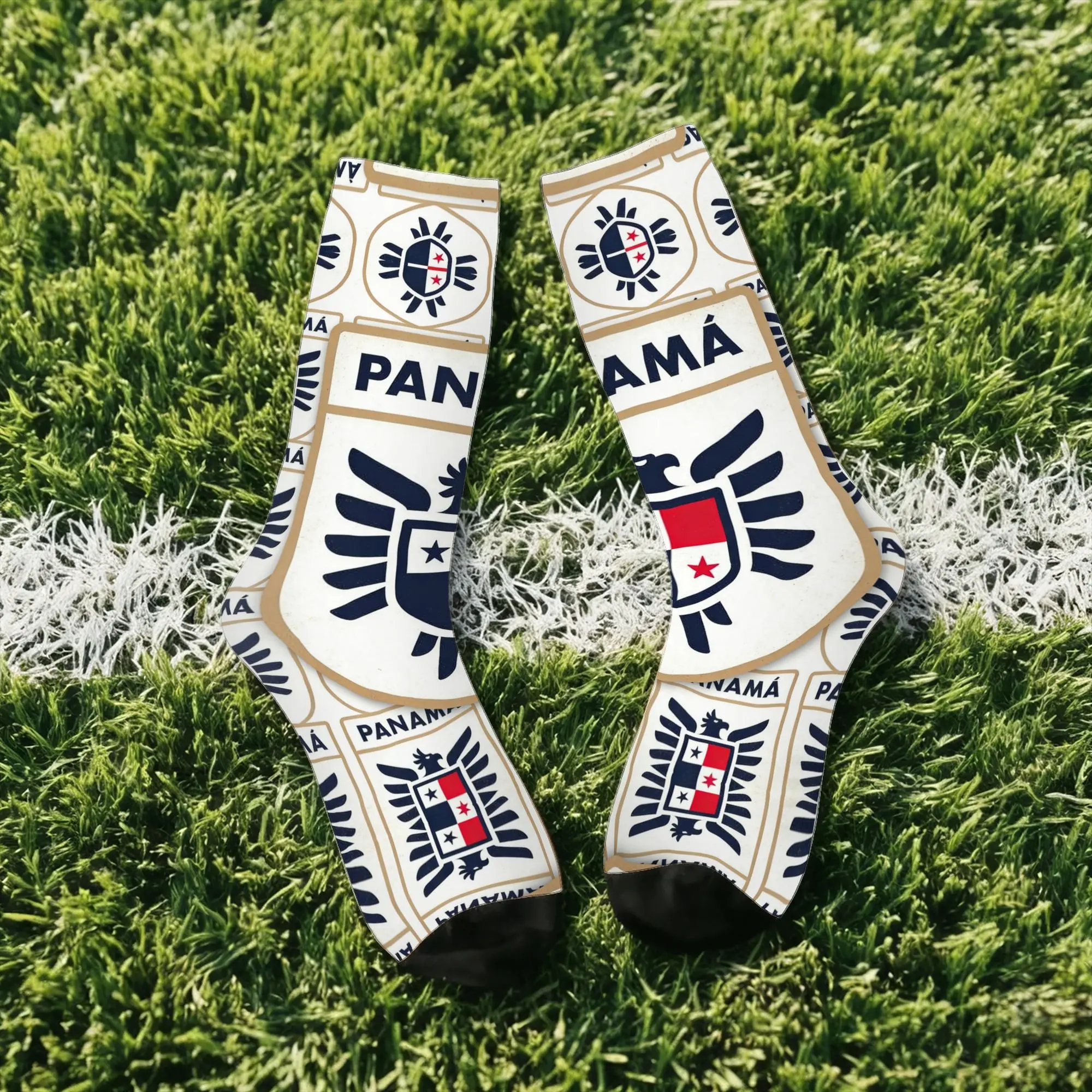Happy Funny Panama Retro Harajuku  Hip Hop Novelty Seamless Sock Match Day Essentials
