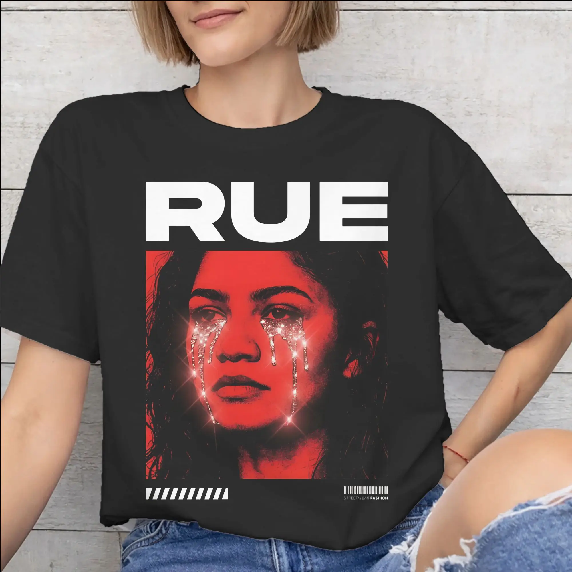 Ruby Rue Zendaya Accessories Unisex T Shirts 100% Cotton Tee Graphic Printed  T-shirt Clothes