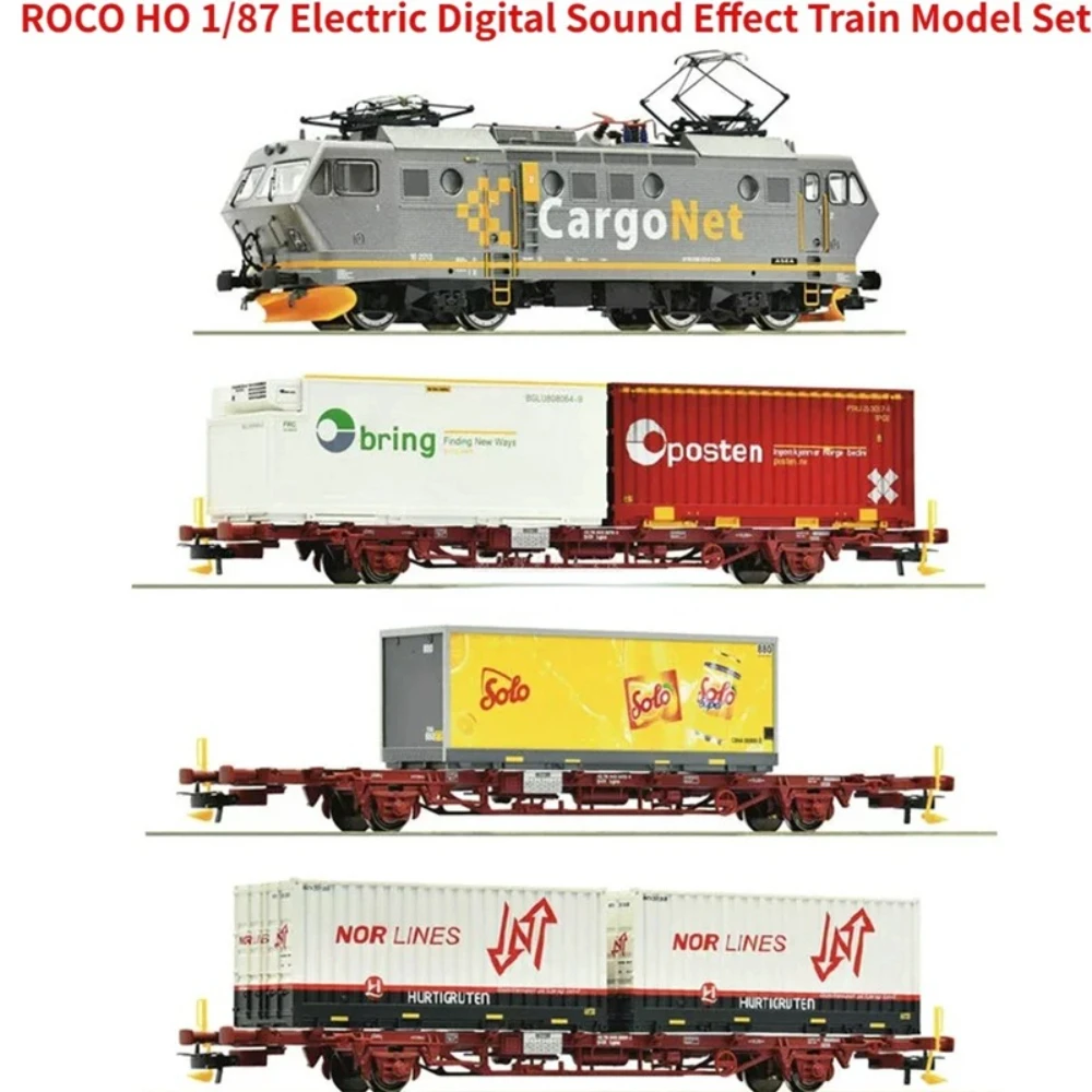 

ROCO HO 1/87 Модель поезда 61487 EL16 Value Норвежский электрический цифровой звуковой набор поездов