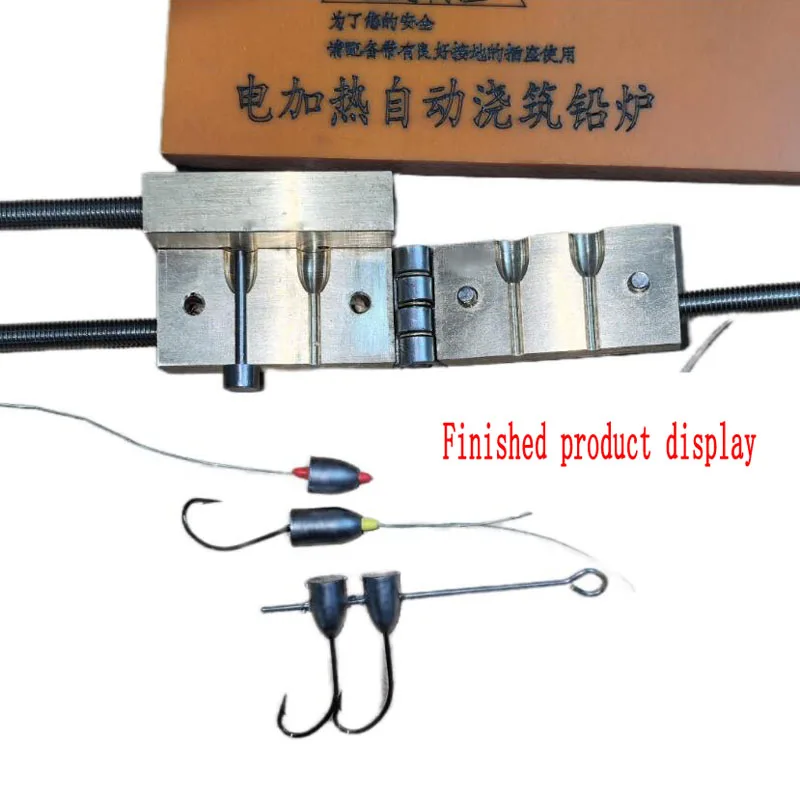 Factory Direct 2026 Top 220V Casting Lead Furnace, Lure Sinker Mold Automatic Feeding Tin Furnace, Lever-Type Lead Furnace