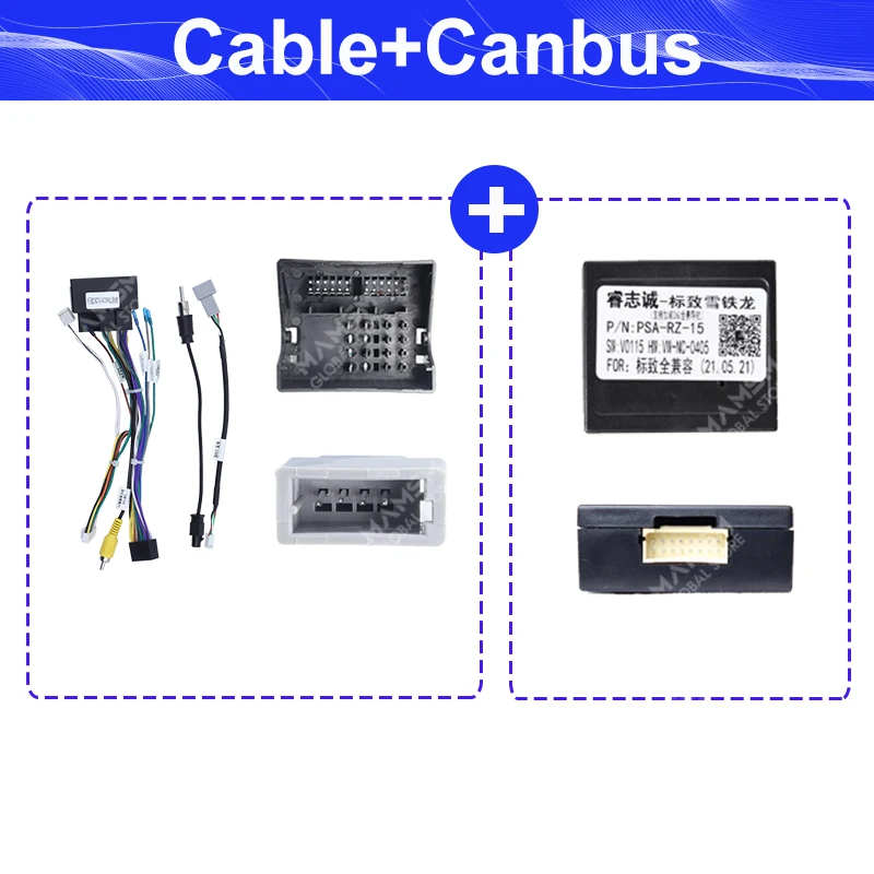 For Peugeot Expert 2 G9 2007 - 2017 9 Inch Car Radio Frame Stereo Panel Harness Wire Power Cord Canbus Installation DVD GPS Mp5 - view 5