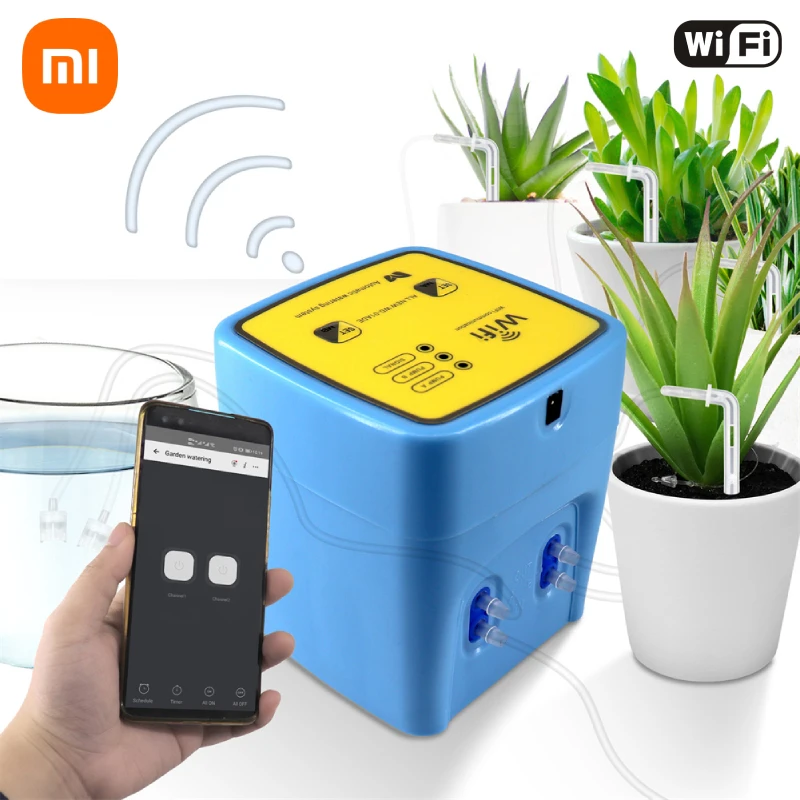 Xiaomi Intelligent Reptile Spray Humidifier WiFi APP Control Automatic Mist Rainforest Timing Spray System Kit Irrigation Timer