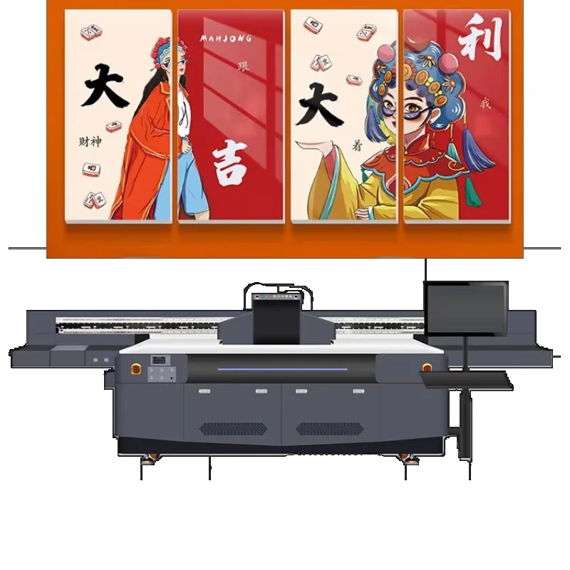 2513 Inkjet Large Format UV Printer Flatbed Bottle Printer for Pvc Id Card Wood Metal PVC Acrylic Phone Case