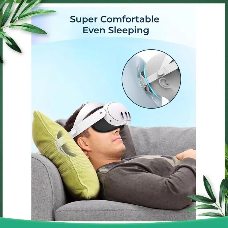 

(NEW) Adjustable VR Headset Head Strap For Meta Quest 3 Headband Head Strap For Meta Quest 3 VR Accessories
