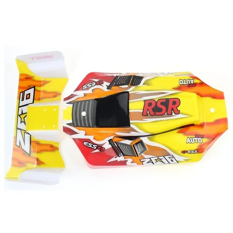 RC Car Body Shell Car Cover Tail Wing Set für Wltoys 144001 144010   1/14 RC Car Upgrade Teile Ersatzzubehör