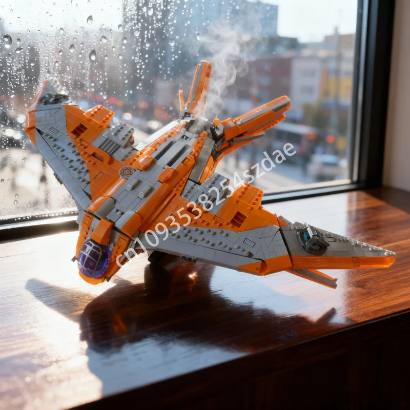 2895 قطعة MOC The Benatar Guardians Galaxy نموذج اللبنات العمارة لتقوم بها بنفسك هدايا عيد الميلاد فكرة إبداعية لعبة الطوب عيد ميلاد