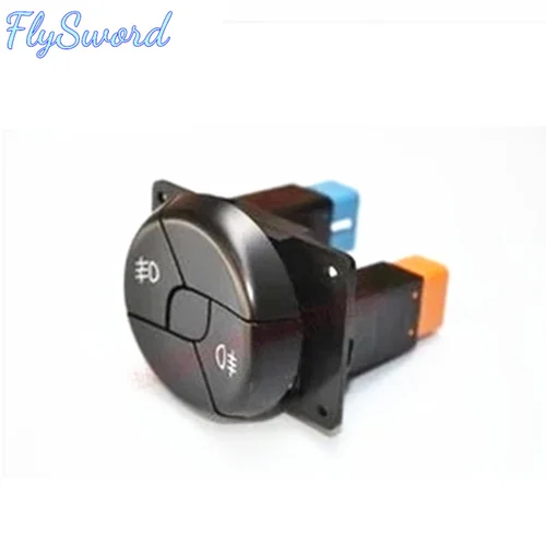 Imagen 2 del producto Interruptor de luz antiniebla para coche, interruptor de luz de parachoques delantero y trasero para Jac J3 Jac J3 Turín