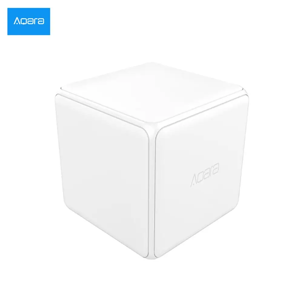 Original Aqara Magic Cube Controller Zigbee Version Controlled by Six Actions For Xiaomi Home Device Work With Smart Home App