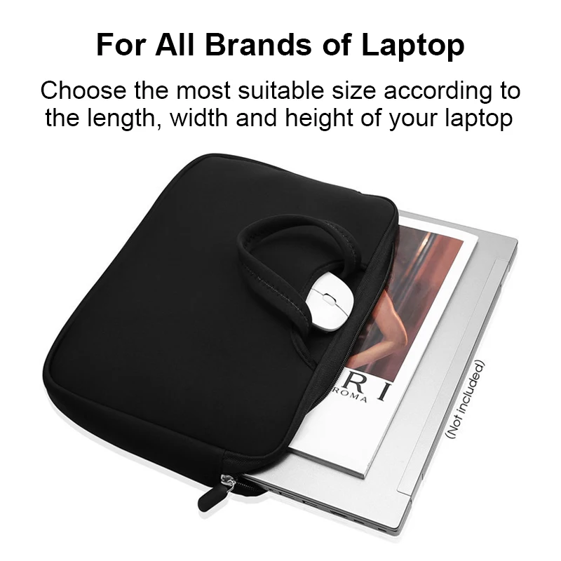 Laptop Sleeve Bag 13 14 15 15.6 inch PC Cover For MacBook Air Pro Retina Xiaomi Lenovo Asus HP Dell Acer Notebook Computer Case