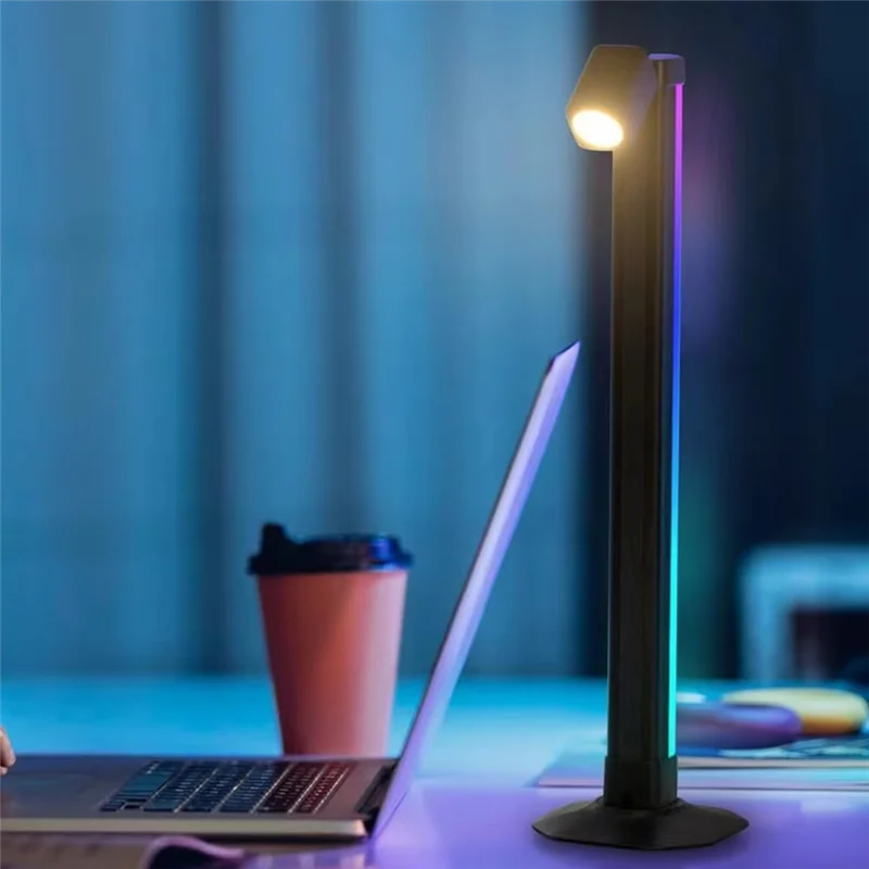 

【ВАРЯЦИЯ】Настольная лампа с регулируемой яркостью — плавное затемнение, окружающий свет для ухода за глазами, регулируемое вращение для чтения и учебы