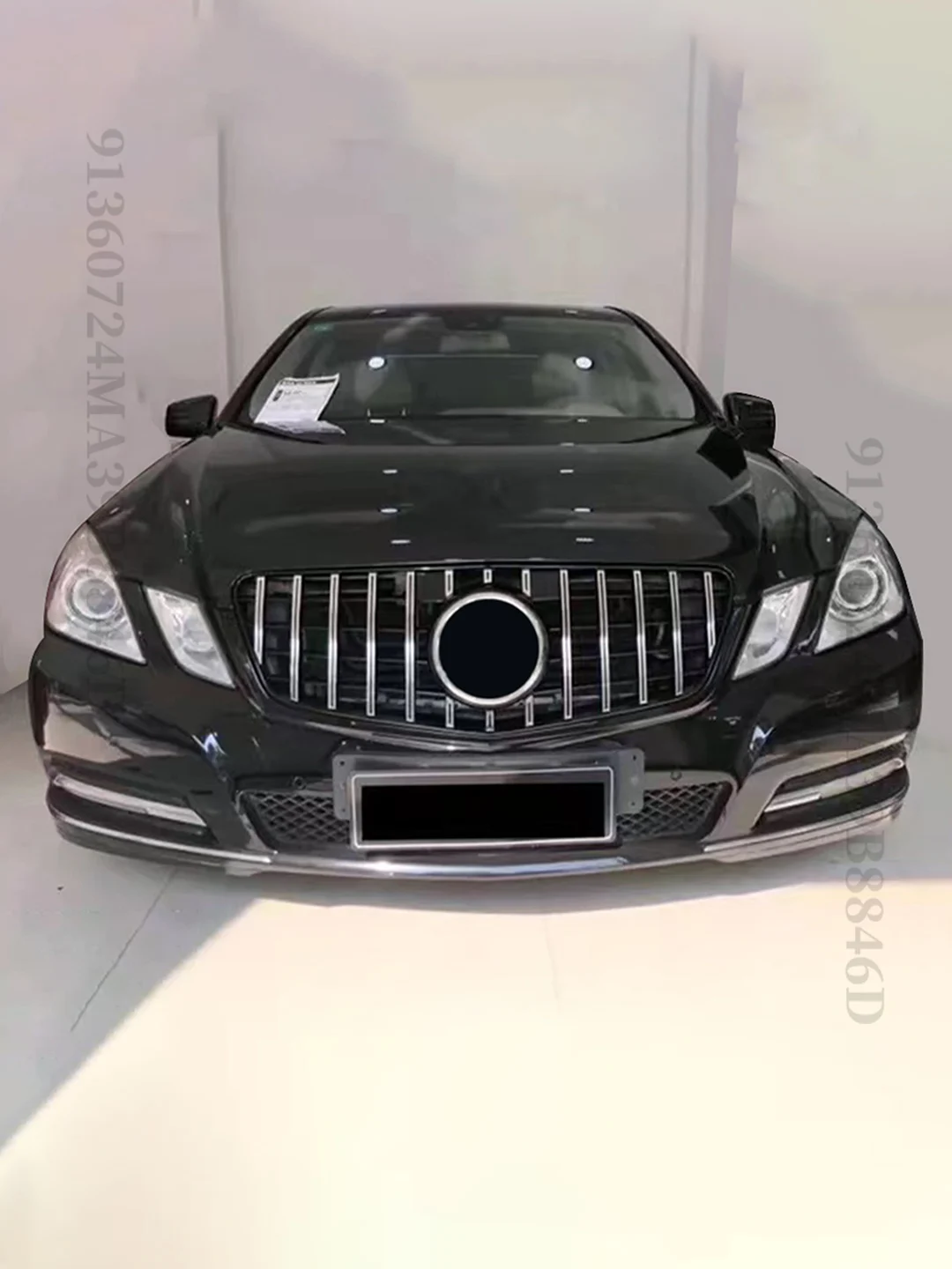 Front Grille Bumper Grill Grid GT Diamond Styling Hood Mesh For Mercedes Benz E W212 2009-2015 E260 E300 E350 E200 Tuning Part