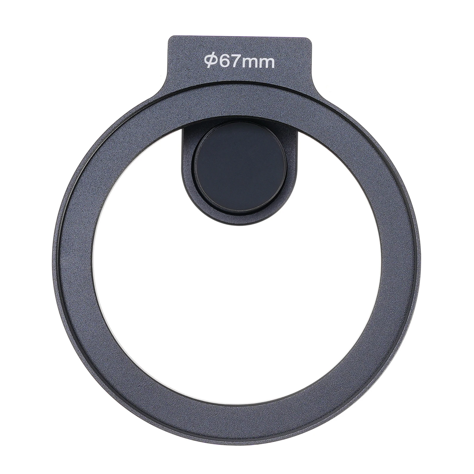 

67 мм крепление для фильтра телефона с холодным башмаком для iPhone 16/15/14/13/12 Pro/Pro Max, зажим для объектива, аксессуары для потоковой фотографии в реальном времени