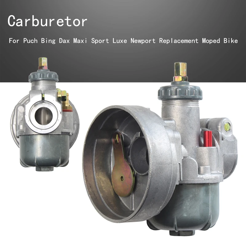 

Motorcycle Carburetor Bing SRG style 15mm For Puch Bing Dax Maxi Sport Luxe Newport Replacement Moped Bike